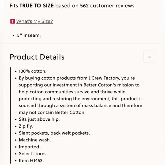 J.Crew 5" classic chino short Blue Grotto - Picture 2 of 4